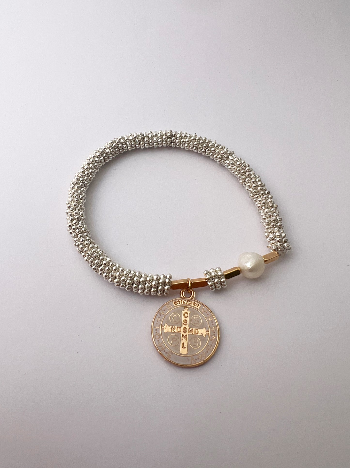 Pulsera San Benito con Perla de Río