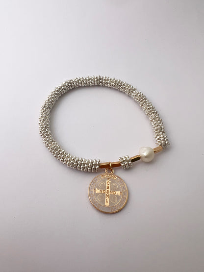 Pulsera San Benito con Perla de Río