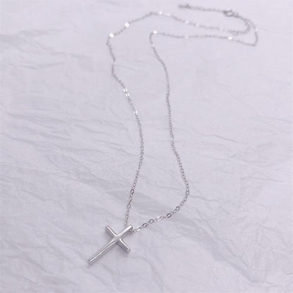 "Luminous Cross" Necklace