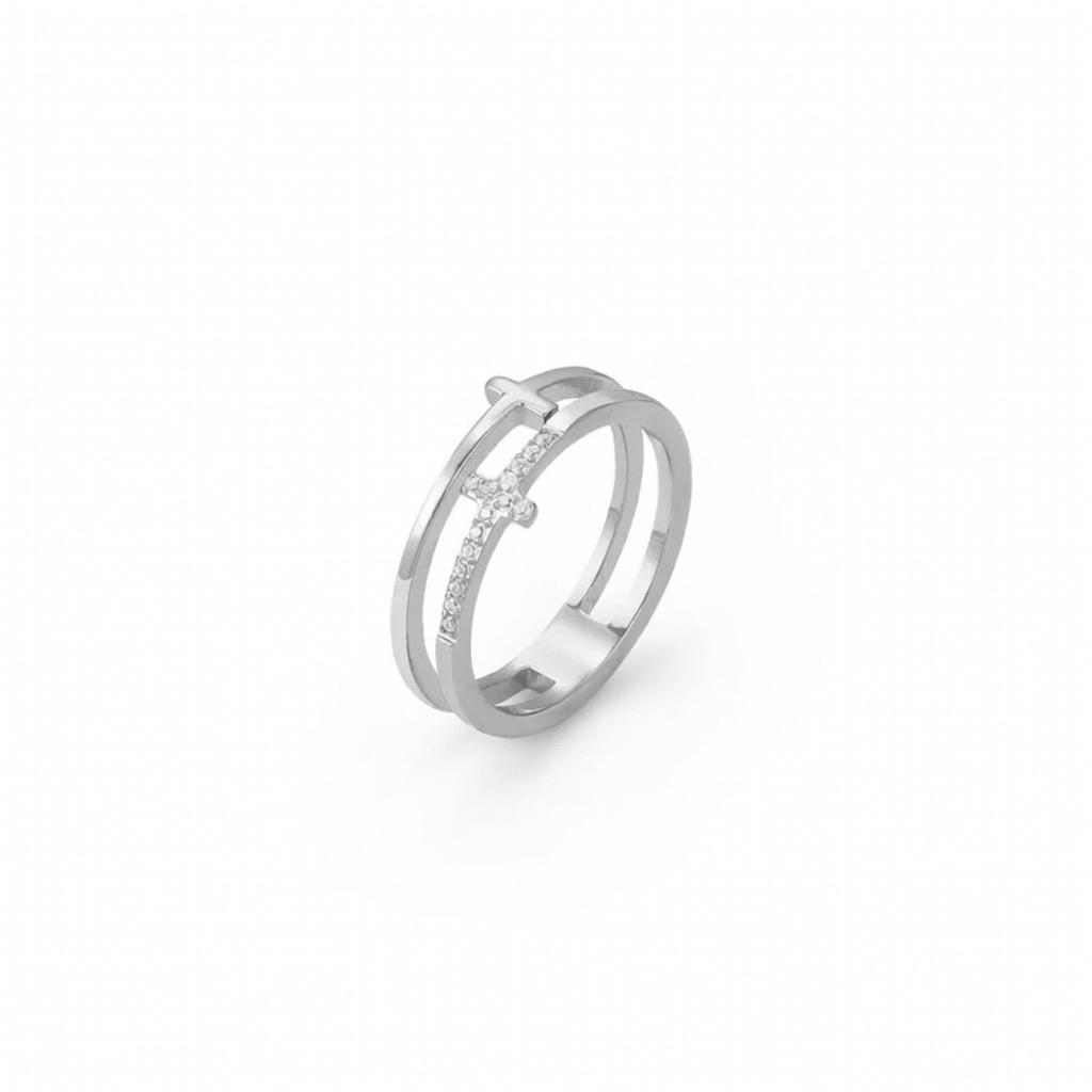 Anillo "Doble Cruz"