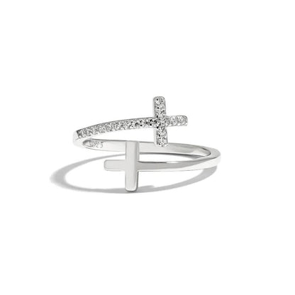 "Divine Cross" Ring