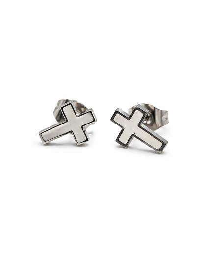 Aretes "Cruz Iluminación"