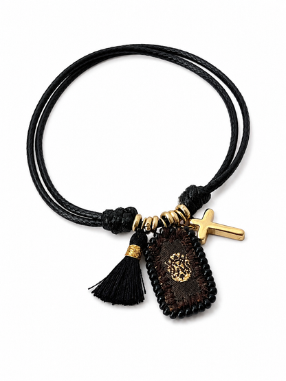 Embroidered Scapular Pendant
